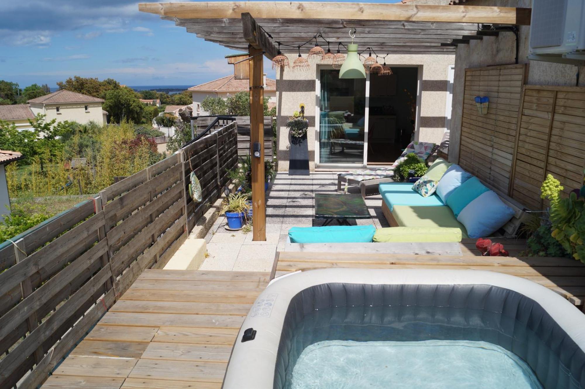 villa aquarelle Biguglia  Esterno foto